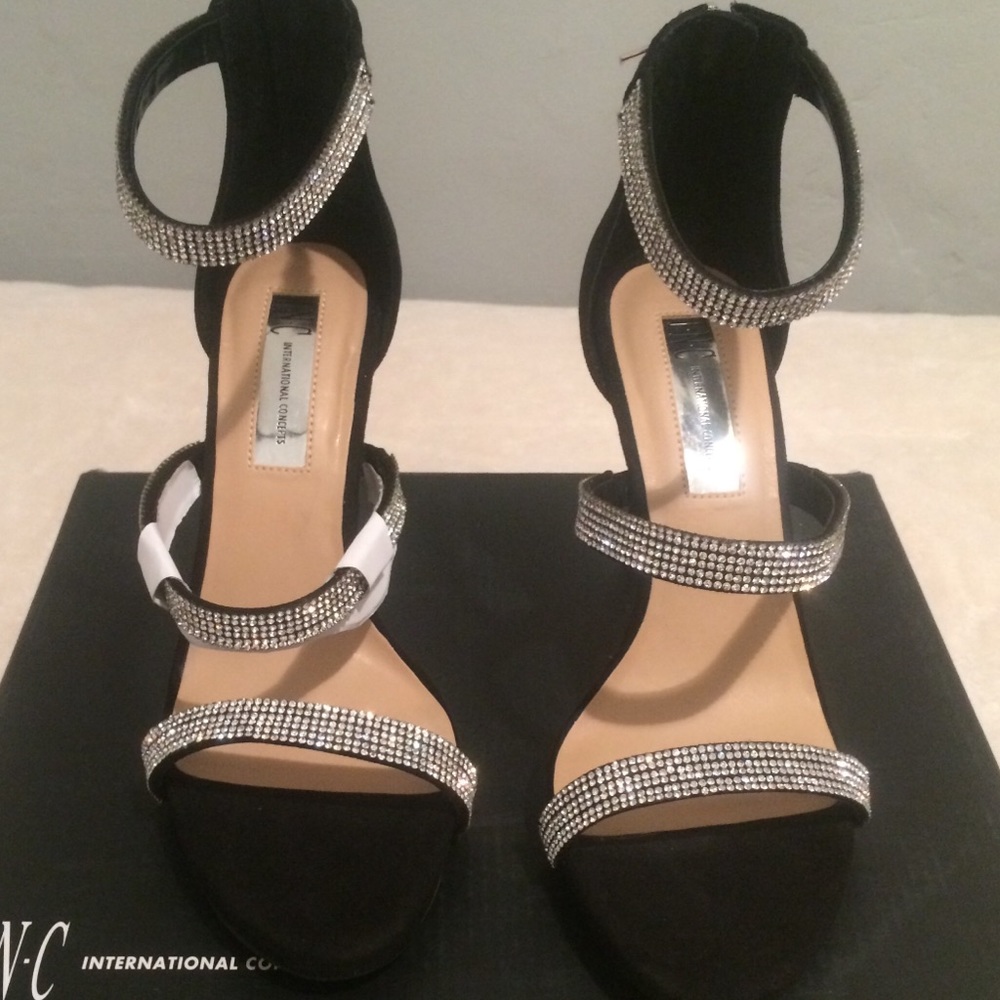 ❌SOLD❌ INC Pumps With Rhinestones - Picture 3 of 4